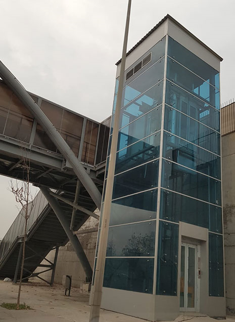 Ankara Büyük Şehir Belediyesi 22 Adet Üst Geçit Asansör Yapım İşi